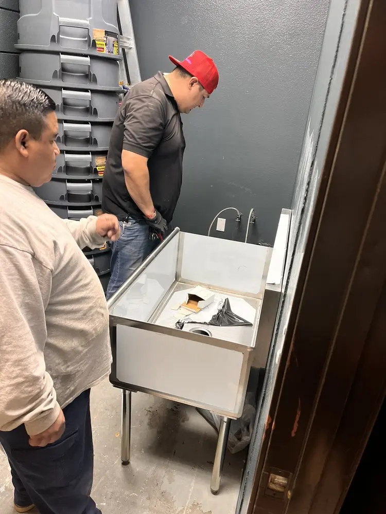 Commercial plumbing and sink installation in Ortega Hills